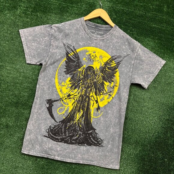 Sleep Token Take Me Back to Eden Rock Band Mineral Wash T-Shirt Size Medium - Picture 3 of 4